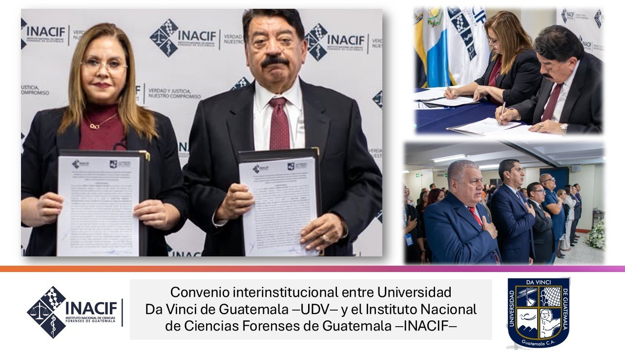 Convenio Interinstitucional UDV - INACIF